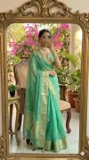 Ktd 3008 Fandy Chiffon Beads Work Saree